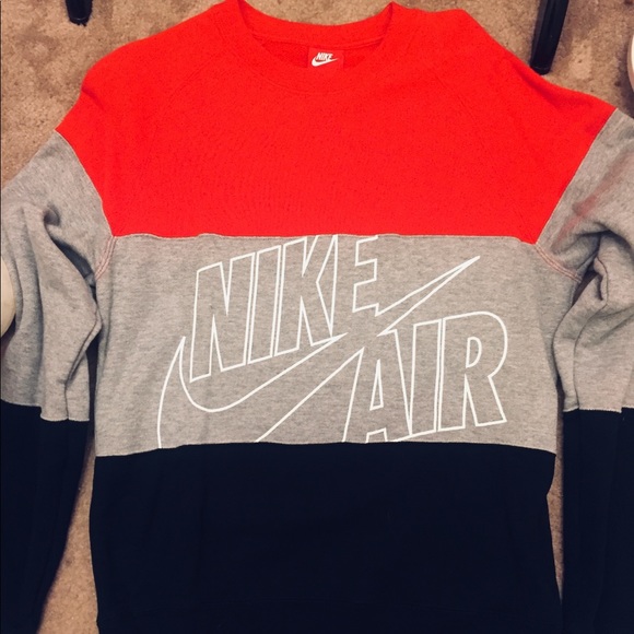 Nike Other - Nike Air Crew Neck Sweatshirt Sz Small